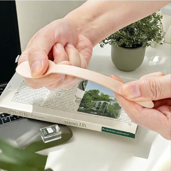 disposable wooden spoons for eating